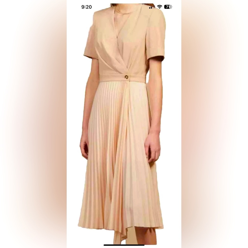New Sandro Gladis Wrap Dress Size 40 EU 10 US - Picture 1 of 10